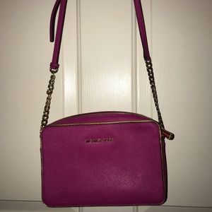Hot pink Michael kors crossbody